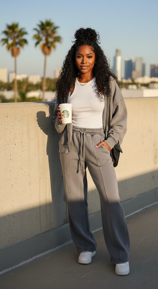 Women’s Bomber & Pants Outfit