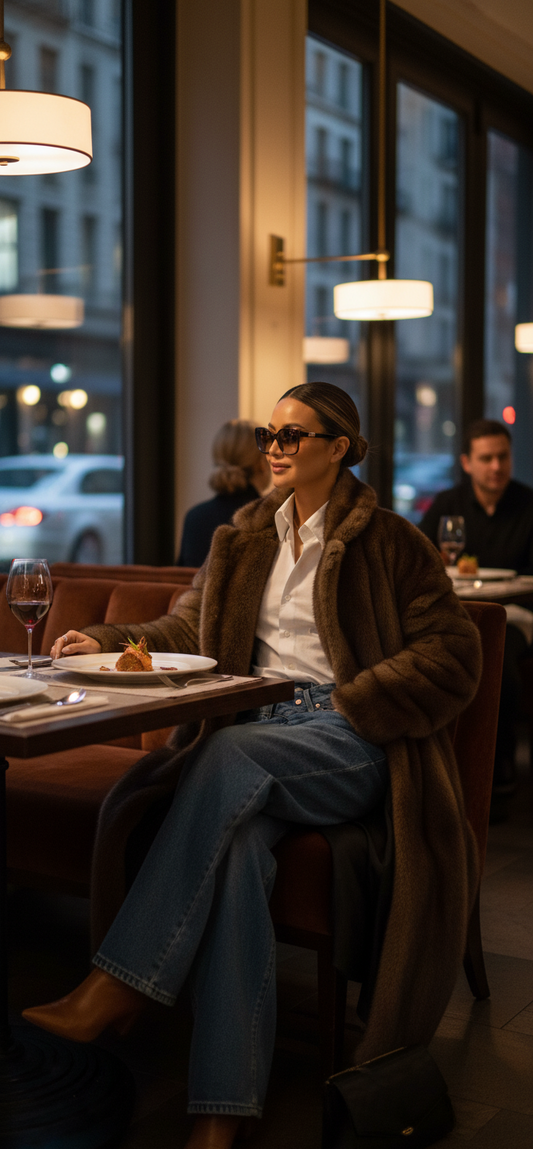 Winter Warm Thick Women Faux Fur Coats Luxury Oversized Long Coats Fleece Overcoat New Female Elegant Street Outerwear