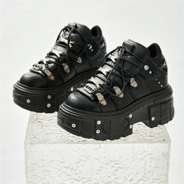 Chunky sneakers for women punk style
